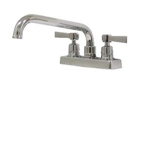 Advance Tabco K-50 Faucet, 4" O.C., Deck Mounted With 8" Swing Spout, Lead Free